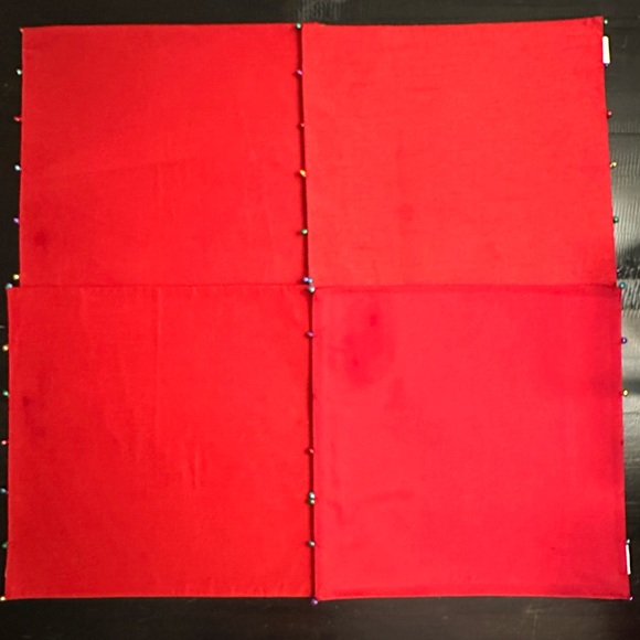 13 x Pier 1 Reversible Christmas Bells Placemats - Picture 5 of 6